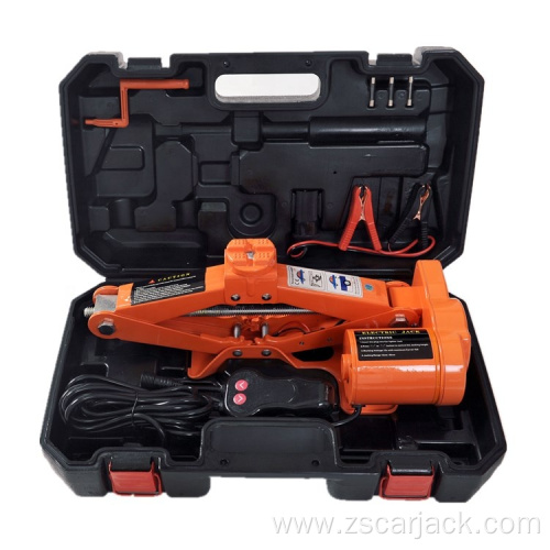 12v scissor electric car jack 2 ton